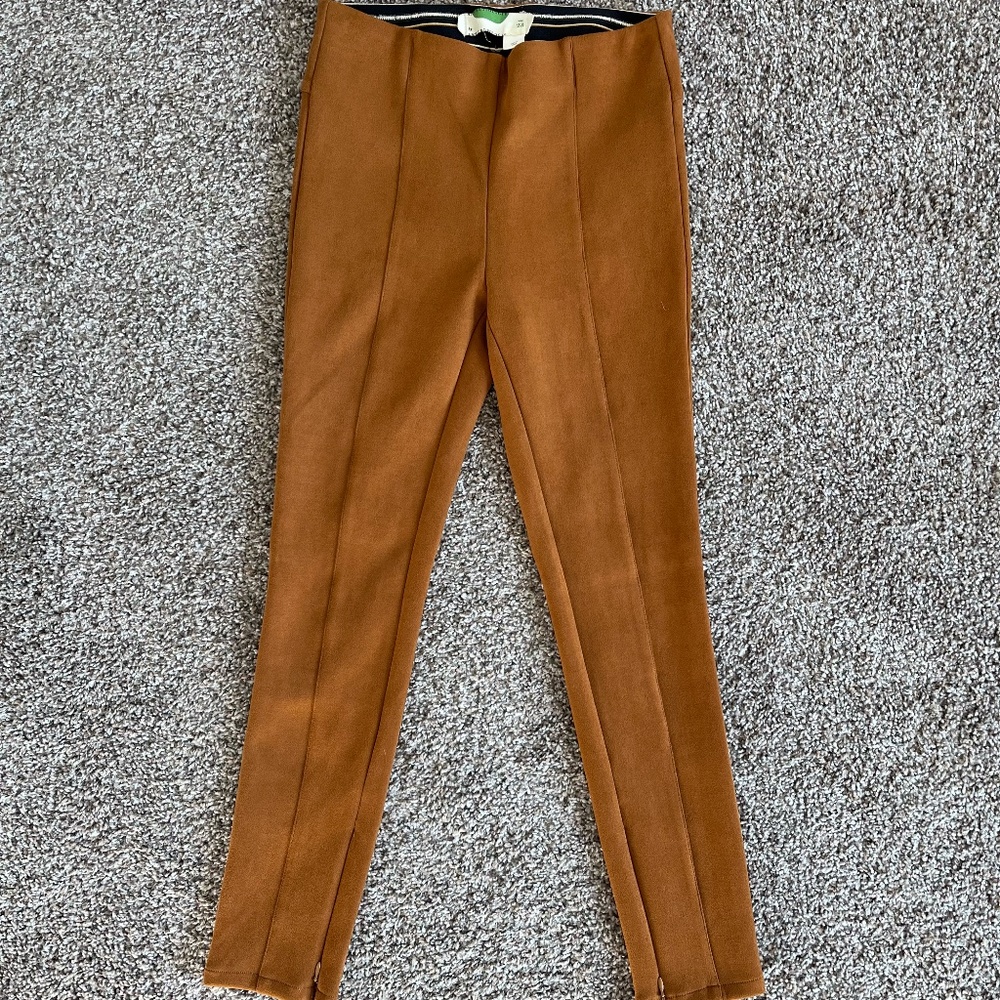 Anthropology, Size 28, Burnt orange spandex pants